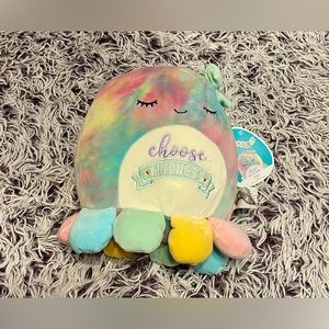 Squishmallows Opal the Octopus Choose Kindness 8" Stuffed Plush